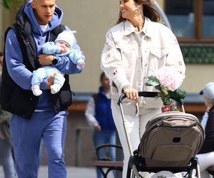 Karolina Gilon i syn. Ma kilka tygodni i juz jest gwiazdą