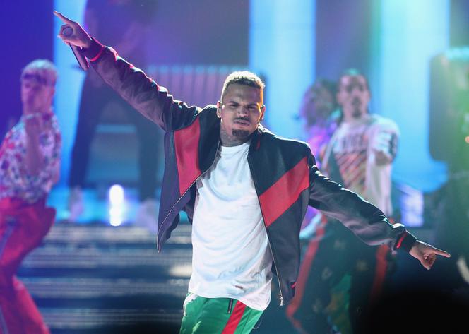 Chris Brown na BET Awards 2017