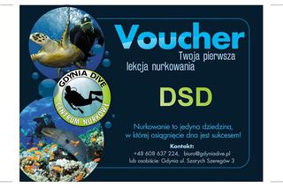 Gdynia DIVE - VOUCHER na lekcję nurkowania DSD.