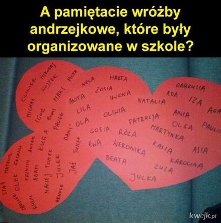 Andrzejki memy