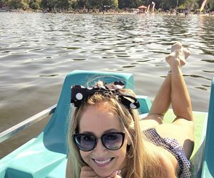 Jacek Borkowski docenia urodę żony