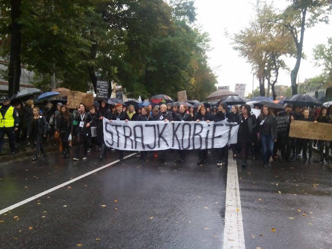 Czarny protest we Wrocławiu