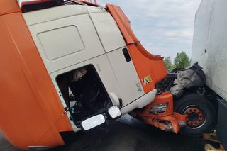 Gdańsk. Wypadek na moście wantowym nad Martwą Wisłą. Nie dało się utworzyć korytarza życia 