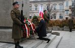 Prezydent złożył wieńce przed pomnikiem