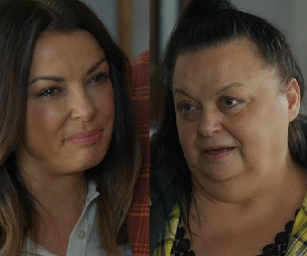 Barwy szczęścia, odcinek 3201. Kasia (Katarzyna Glinka), Borowska (Dorota Piasecka)