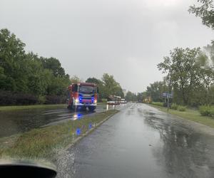 Gwałtowne nawałnice z gradobiciem przechodzą nad woj. śląskim