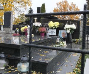 Tak wygląda grób byłego posła Jerzego Dziewulskiego