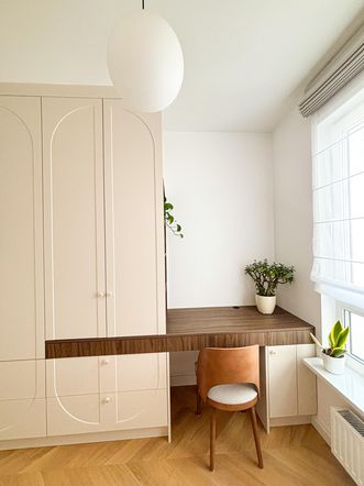 Mieszkanie w kolorze baby blue