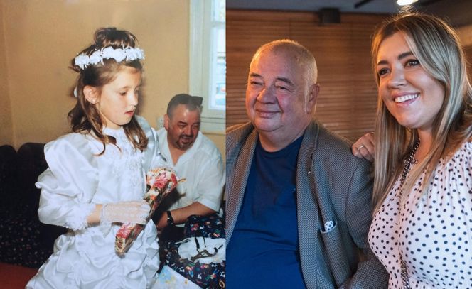 Stanisław Sojka z córką chrzestną