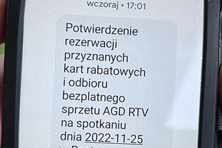 Pokaz sprzętu RTV i AGD dla seniorów, który się nie odbył. Pojawili się przeciwnicy