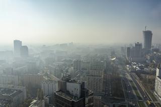 Smog nad Warszawą. Tak wygląda trucizna w powietrzu [WIDEO]