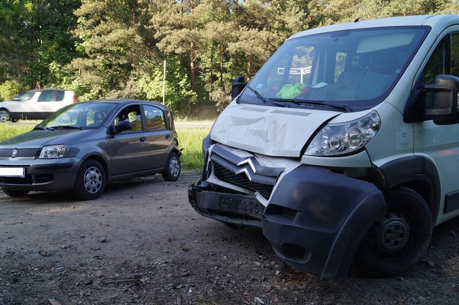 Wypadek w podbydgoskim Maksymilianowie. Zderzyły się dwa samochody! [ZDJĘCIA]