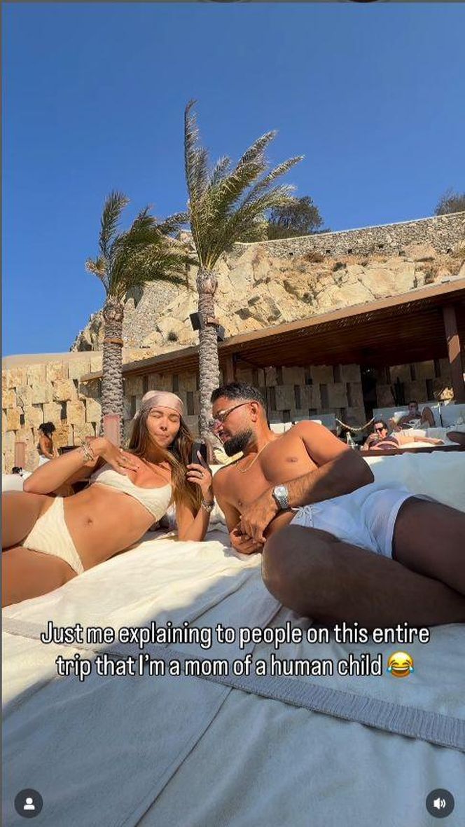 Sandra Kubicka wypoczywa na Mykonos