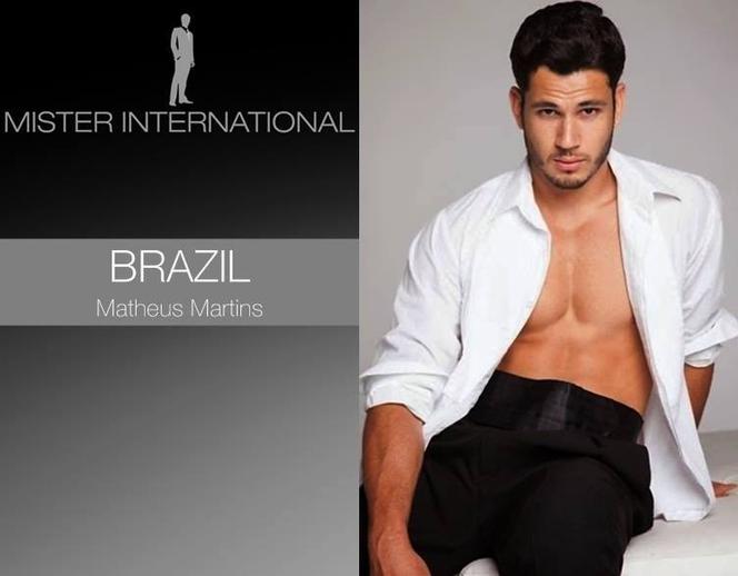 mister international/Brazylia Matheus Martins