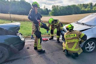 Jeden próbował ukryć się z motocyklem w trawie, drugi spowodował kolizję. Środa na drogach powiatu iławskiego