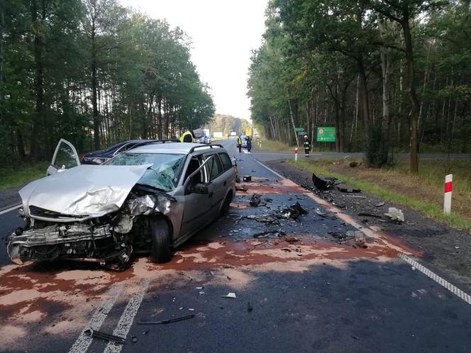 Groźny wypadek pod Bełchatowem