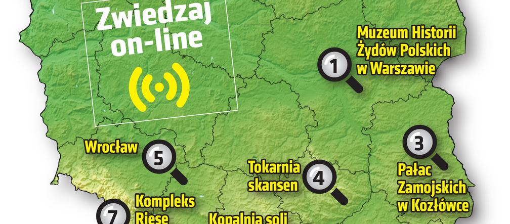 Wirtualny spacer po Polsce 