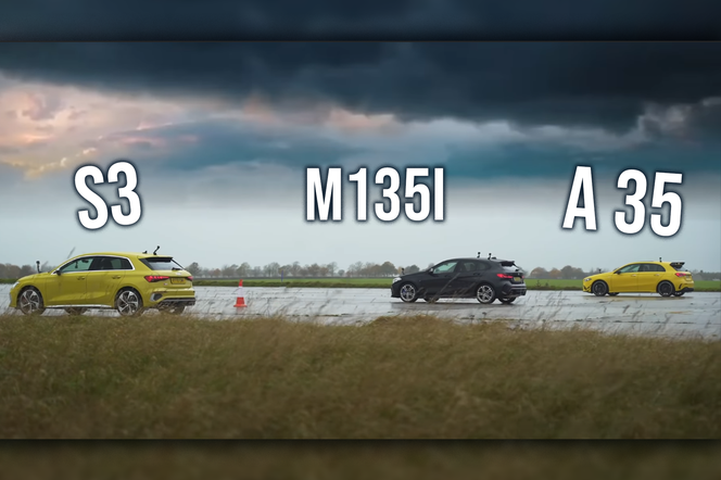 Audi S3 vs BMW M135i vs Mercedes-AMG A 35