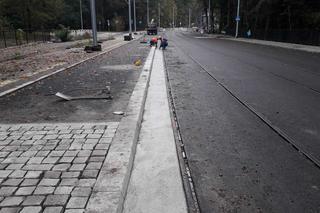 Przebudowa ulicy Arkońskiej - październik 2019