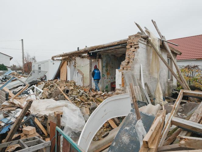 Zniszczenia w Ukrainie 