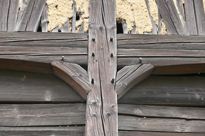 Torhaus - przysłupowy dom bramny z Działoszyna pod Bogatynią