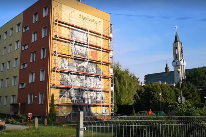 Kolejny mural powstaje w Rzeszowie: Tym razem przy Korczaka