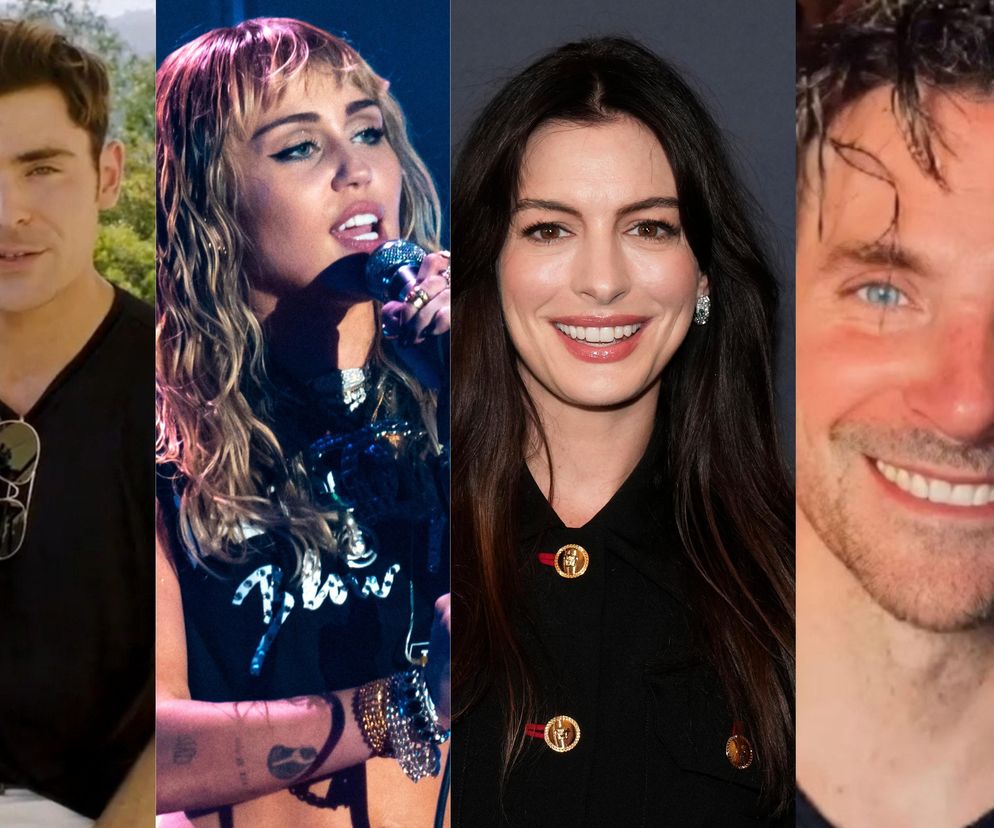 Miley Cyrus, Zacka Efrona i Bradleya Coopera połączyła jedna decyzja. To dla zdrowia