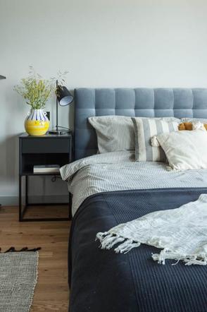 Sypialnia w stylu soft loft