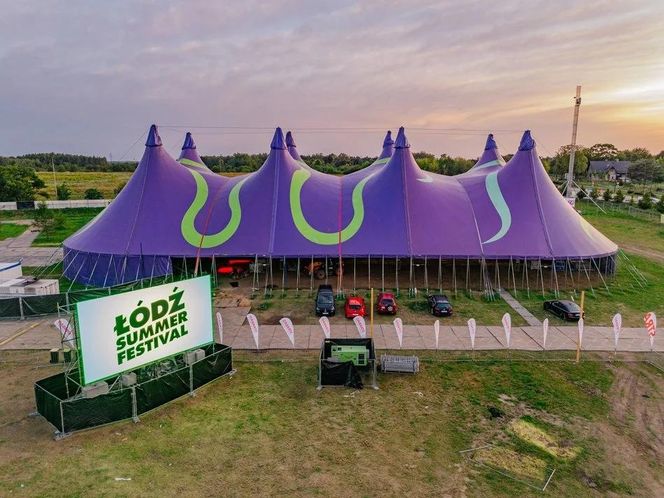 Miasteczko festiwalowe gotowe na Łódź Summer Festival 2025
