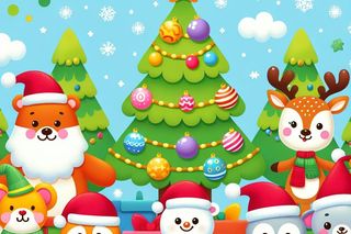 Wierszyki na Boże Narodzenie z kartkami do pobrania za darmo