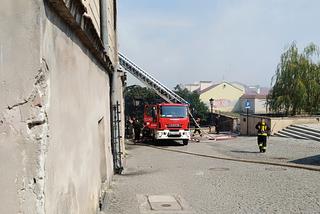 Pożar kamienicy na Starym Mieście w Lublinie!