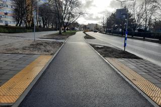 Nowa ścieżka rowerowea już gotowa. Rowerzyści mogą już korzystać z trasy na ul. Zawadzkiego