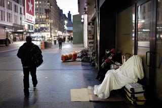Burmistrz NYC w dwa tygodnie ściągnie bezdomnych z ulic