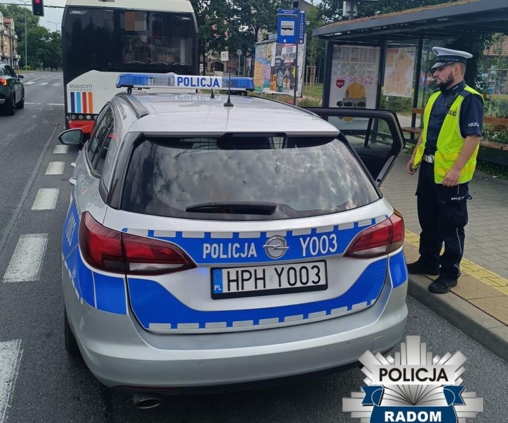 Alkohol i narkotyki za kierownicą. Kierowca autobusu miejskiego zatrzymany w Radomiu