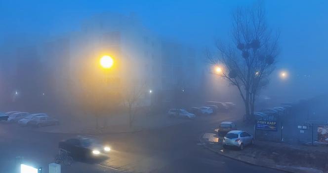 Opole: Sylwester 2021 w gęstej mgłe! [WASZE ZDJĘCIA]