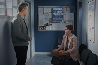 M jak miłość, odcinek 1847: Agata (Lidia Pronobis), Jakub Karski (Krzysztof Kwiatkowski)