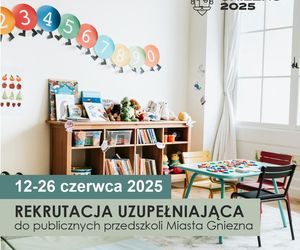 Rekrutacja uzupełniająca do gnieźnieńskich przedszkoli