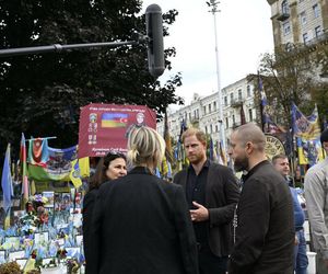 Książę Harry odwiedza Ukrainę.