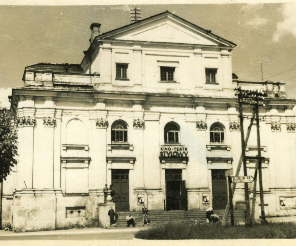 Kinoteatr „Stylowy” w Zamościu około 1930 r.