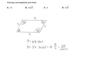 Matura z matematyki 2024 - ODPOWIEDŹ - ZADANIE 21