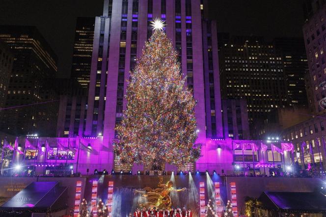 Choinka w nowojorskim Rockefeller Center została rozświetlona