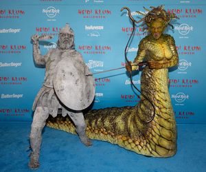 Heidi Klum jako Meduza na Halloween 2025