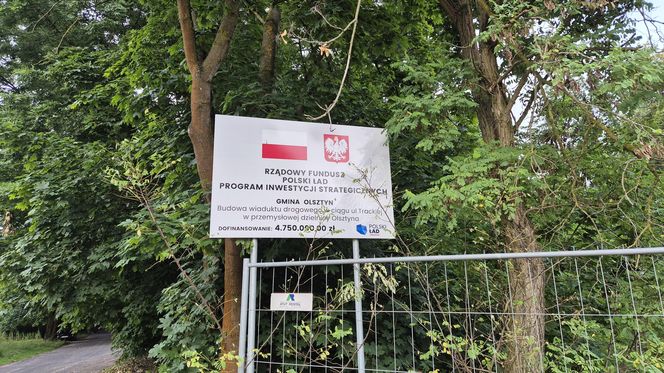 Postępują prace na olsztyńskim Tracku. Powstaje m.in. nowoczesny wiadukt