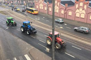 Protest rolników w Grudziądzu