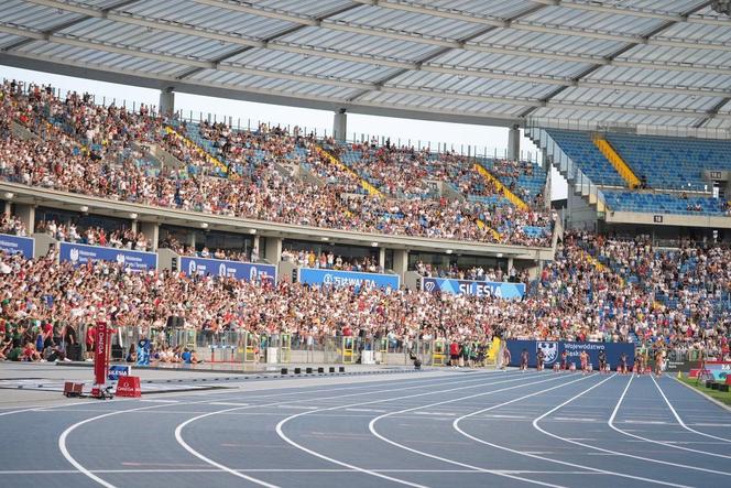 Sportowcy podczas Memoriału Kamili Skolimowskiej na Stadionie Śląskim