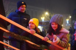 Silent disco i diabelski młyn w Rynku w Kielcach