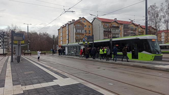 Otwarcie nowej zajezdni tramwajowej oraz pierwsza przejażdżka nową linią tramwajową na Pieczewo