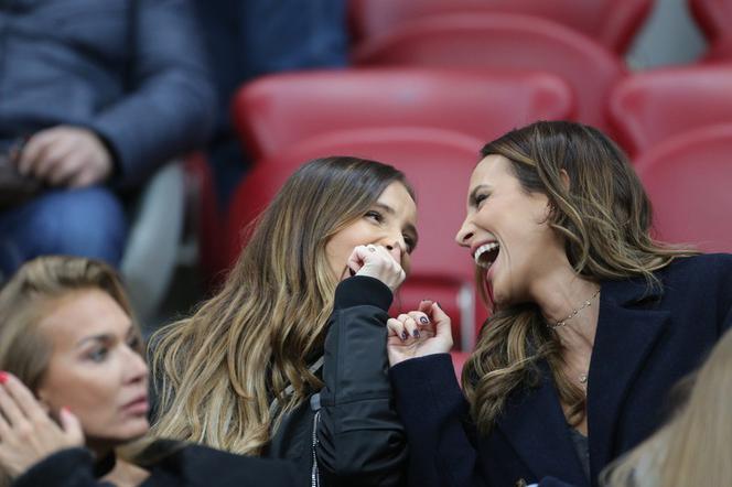 Polska Armenia: Marina Łuczenko-Szczęsna i Sara Boruc na meczu