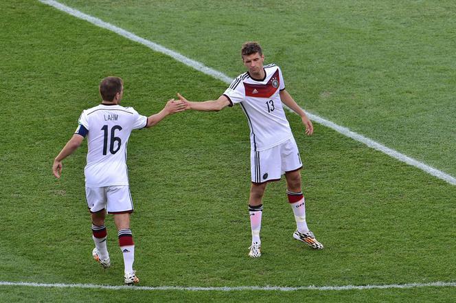 Niemcy - Argentyna, Philipp Lahm, Thomas Muller