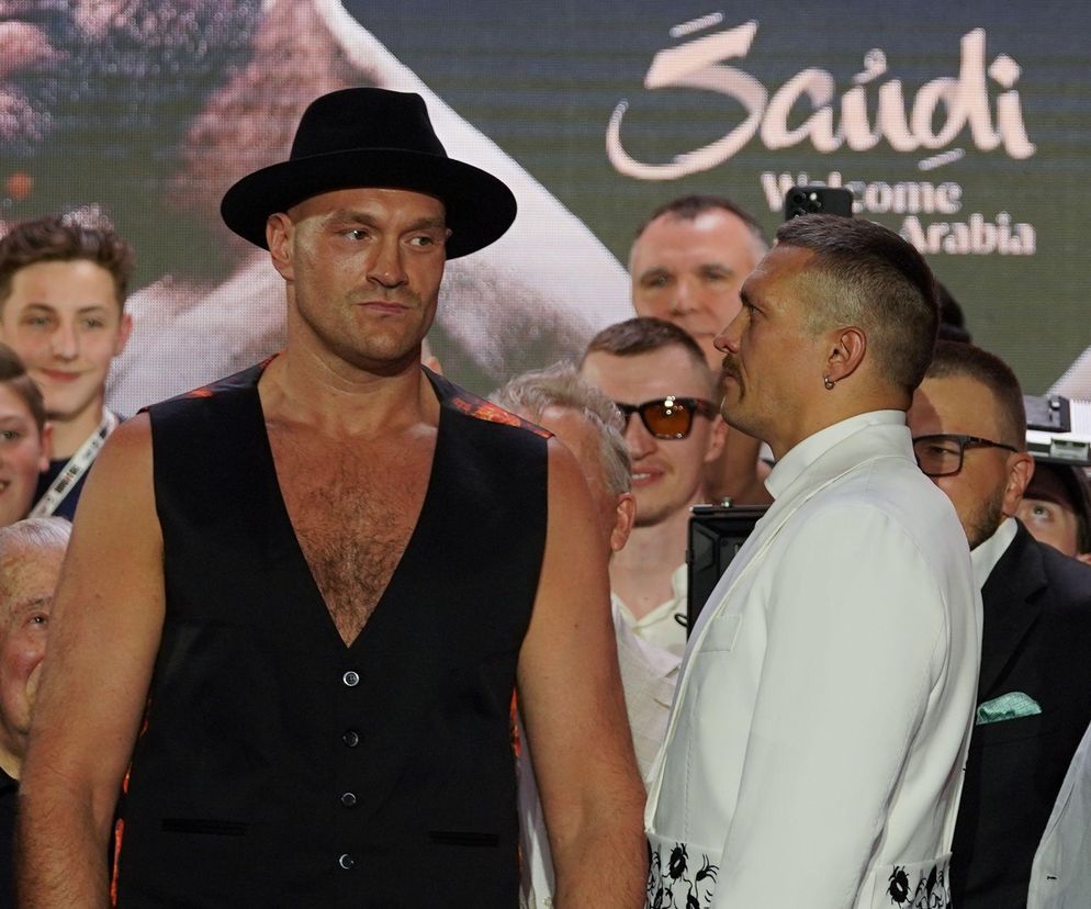 Fury - Usyk KARTA i KOLEJNOŚĆ walk. Kto walczy na wielkiej gali boksu w Rijadzie?